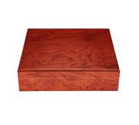Custodia Humidor for Sigari con Igrometro E Umidificatore Scatola for Sigari in Legno di Cedro Fatta A Mano Custodia for Sigari da Viaggio Portatile Contiene 25 Sigari for Gli Uomini(col