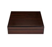 Custodia Humidor for Sigari con Igrometro E Umidificatore Scatola for Sigari in Legno di Cedro Fatta A Mano Custodia for Sigari da Viaggio Portatile Contiene 25 Sigari for Gli Uomini(col