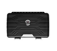 Custodia Humidor for Sigari da Viaggio con Umidificatore Humidor for Sigari Portatile for 10 Sigari Scatola di Sigari Impermeabile, Ermetica, Resistente E Indeformabile Regalo for Uomo(Color:Black)