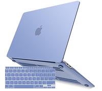 Custodia iBenzer MacBook Air 13 pollici 2018 Rilasciare la nuova versione A1932, Custodia rigida per Shell per MacBook Air 13 Retina con Cover tastiera Touch ID, Serenity Blue