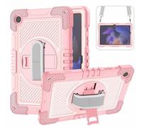 Custodia ibrida in silicone per Samsung Galaxy Tab A11 Plus e tracolla