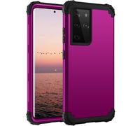 Custodia ibrida rinforzata per Samsung Galaxy S21 Ultra.