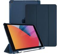 Custodia ibrida sottile per iPad da 10,2 pollici, progettata specificamente per iPad di ottava/settima generazione con design sottile e leggero e