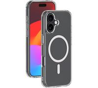 Cover Bigben Ibrida Trasparente TPU + PC MagSafe Bianca per iPhone 17