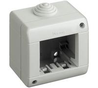 Custodia Idrobox IP40 composta da base e coperchio - per 2 modulo Màtix - BTicino