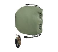 Custodia imbottita multifunzionale per dispositivi organizzatori offre tracolla ergonomica spaziosa borsa impermeabile, Verde