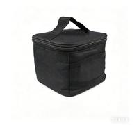Custodia imbottita per mulinello da pesca compatibile con serie 500 10000 e mulinelli da baitcasting, con tessuto Oxford impermeabile e cerniera sicura (nero)