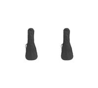 Custodia imbottita per ukulele, 53,3 cm, colore: nero, Set da 2 (66 pollici), 26 In