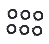 Custodia impermeabile 20 pezzi Anello di tenuta per lavatrice Rubinetto 20 pezzi Nero