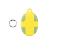 Custodia impermeabile a copertura completa, compatibile con Xiaomi Tag Tracker 360, vestibilità aderente, spessore 2 0 mm, anello per appendere collare per animali domestici, borsa, portachiavi, anti