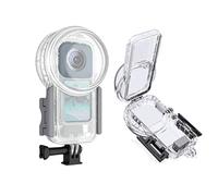 Custodia impermeabile da 50 m per Insta360 X6, IPX8, lente invisibile per immersioni subacquee, anti nebbia, ottica, HD, PC, guscio protettivo subacqueo con supporto adattatore per accessori Insta360