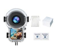 Custodia Impermeabile da 60m/196ft per Insta360 X6, Protettiva Subacquea | Custodia protettiva subacquea per action cam