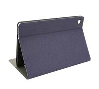 Custodia impermeabile e antipolvere per tablet iPlay50, cover protettiva in pelle PU con supporto regolabile, finitura a spazzola raffinata, custodia resistente ai graffi per (Blu)