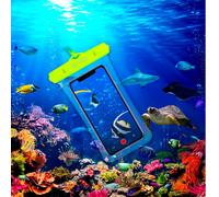 custodia impermeabile fino a 7 pollici giallo