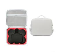 Custodia impermeabile in pelle PU per DJI Avata 360, robusta custodia protettiva con interno spazioso, borsa da viaggio per e accessori, nero/grigio, 37 x 26 x 14 cm (grigio)
