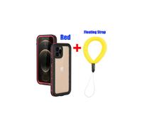 Custodia impermeabile IP68 compatibile con iPhone 15 14 13 12 11 Pro Max XS Max XR7 8, custodia trasparente RedPepper per immersioni e nuoto