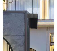 Custodia Impermeabile nel Silicone per 2C Custodia Protettiva per Telecamera di Sicurezza Accessori per Fotocamera Esterna (Nero)