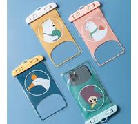 Custodia impermeabile per cellulare: confezione da 2 custodie impermeabili con cordino da collo - Protezione subacquea universale trasparente di