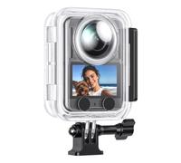 Custodia impermeabile per DJI Osmo 360, 40M / 132FT Immersioni sottoacquee Custodia protettiva, Design invisibile con supporto per snorkeling, surf e sport acquatici
