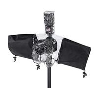 Custodia Impermeabile per Fotocamera DSLR, Protezione Antipioggia con Torcia, Cover Protettiva per Macchina Fotografica, Borsa Anti-Intemperie per Fotografia Outdoor