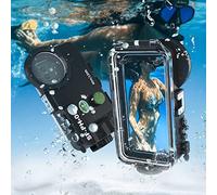 Custodia impermeabile per iPhone 14, 12/13 Pro 12/13 Pro Max, 12/13 Mini Waterproof Mobile Phone Case Accesso al controllo della fotocamera SFPH02