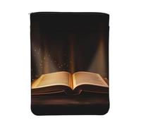 Custodia impermeabile per libri con cerniera e tasca frontale | 11.8x9 Pollice Libro Del Sacchetto Del Sacchetto Del Libro Della Protezione Sotto La Luce Lavabile Sacchetto Regalo Per Le