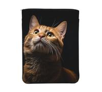 Custodia impermeabile per libri con cerniera e tasca frontale | 11.8x9 Pollice Libro Del Sacchetto Del Sacchetto Del Sacchetto Del Sacchetto Del Gatto Cerca Lavabile Sacchetto Regalo Per Le