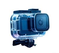 Custodia impermeabile per MISSION 1/Pro, custodia trasparente per PC 60 M fotografia subacquea subacquea subacquea Sport Action Cam Protezione antiurto completa per accesso Custodia protettiva