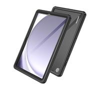 Custodia impermeabile per Samsung Galaxy Tab A9+/Plus, custodia subacquea resistente IP68 per esterni, con protezione schermo integrata, custodia protettiva integrale (nero)