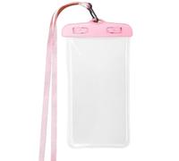 Custodia impermeabile per smartphone - IPX8 | Subacquea Dry Bag - Custodia protettiva per nuoto snorkeling con cordino per il trasporto, touch screen friendly, universale compatibile, nero