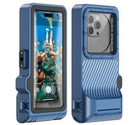 Custodia impermeabile per snorkeling, custodia subacquea per touchscreen universale, IP68, custodia professionale impermeabile per fotografia e video per iPhone, Samsung Galaxy Series [fino a 6,9
