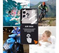 Custodia impermeabile per telefono, compatibile con Apple 16/15/14/13 Pro Max, Galaxy S25/S24/S23 Ultra, custodia per telefono Moto Underwater Snorkeling Diving, supporta fino a 6,9 pollici [Custodia 