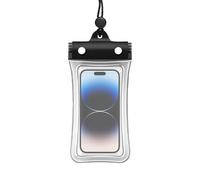 Custodia impermeabile per telefono, custodia trasparente per touch screen, borsa universale con chiusura sicura e cordino per una protezione completa del telefono durante il nuoto, la barca o le