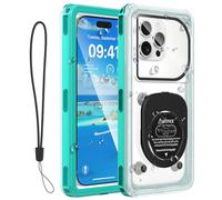 Custodia impermeabile per telefono da 6,9 pollici, custodia subacquea IPX8 per nuoto e snorkeling, misura universale per iPhone 16/15/14/13/12 Pro Max, Samsung S25/S24/S23 Ultra, Xiaomi, Google ecc