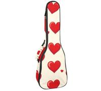 Custodia impermeabile per ukulele, resistente, 58,4 cm, con custodia e manico, motivo auto da corsa con bandiera a scacchi retrò, Multicolore 06, 25.9x9x3.1in/66x23x8cm, Organizer per borse