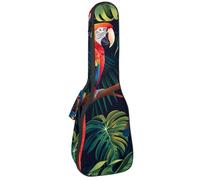Custodia impermeabile per ukulele, resistente 58,4 cm, custodia per ukulele con custodia e manico, motivo cigni, Multicolore 10., 25.9x9x3.1in/66x23x8cm, Organizer per borse