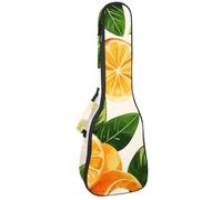 Custodia impermeabile per ukulele, resistente 58,4 cm, custodia per ukulele con custodia e manico, motivo cigni, Multicolore 02, 25.9x9x3.1in/66x23x8cm, Organizer per borse