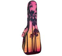 Custodia impermeabile per ukulele, resistente, 58,4 cm, custodia per ukulele con custodia e manico, simboli retrò dei pianeti, Multicolore 04, 25.9x9x3.1in/66x23x8cm, Organizer per borse