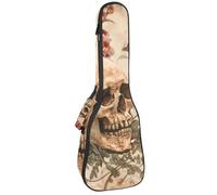 Custodia impermeabile per ukulele, resistente, 58,4 cm, custodia per ukulele con custodia e manico, simboli retrò dei pianeti, Multicolore 07, 25.9x9x3.1in/66x23x8cm, Organizer per borse