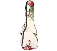 Custodia impermeabile per ukulele, resistente, da 58,4 cm, con contenitore e manico, motivo cartone animato con pianeti spaziali e stelle, cielo notturno, Multicolore 08, 25.9x9x3.1in/66x23x8cm