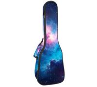 Custodia impermeabile per ukulele, resistente, da 58,4 cm, con custodia e manico, sfondo colorato Stary Night Cosmos, Multicolore 01, 25.9x9x3.1in/66x23x8cm, Organizer per borse