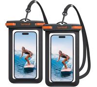 Custodia Impermeabile Smartphone - [2 Pezzi] IPX8 Custodia Subacquea Smartphone,