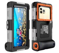 Custodia Impermeabile Smartphone IPX8 Porta custodia cellulare impermeabile 15m Subacquea compatible per iPhone 17 Pro 17 Air 16 15 Plus 12 13 14 15 16 17 Pro Max 16 15 14 Pro Samsung S25 S24 Ultra