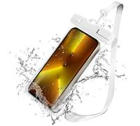Custodia Impermeabile Smartphone Universale Protezione IP68 Touch Screen Bianco