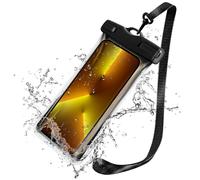 Custodia Impermeabile Smartphone Universale Protezione IP68 Touch Screen Nera