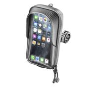 INTERPHONE SMMASTERPRO - Custodia per Moto Universale con Staffa snodata a morsetto - Impermeabile con ZIP per Manubrio Tondo da 12 a 32mm