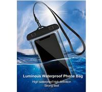 Custodia impermeabile universale per telefono, custodia impermeabile compatibile con 14 13 12 11Pro Max XS Plus, compatibile con Samsung Galaxy S22 S23, fino a 7.0", sacchetto impermeabile 3D per cell