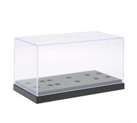 Custodia in ABS trasparente per organizzare e proteggere cartucce e pennino per giradischi dal design estetico minimalista