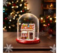 Custodia in acrilico per Lego 40809 Festive Gingerbread House, Dustproof Box, Storage Box, Scatola trasparente, Display Box Compatible with 40809 (Box Only)