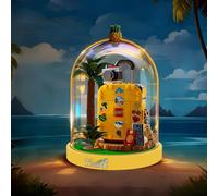 Custodia in acrilico per Lego 40817 Yellow Suitcase, Dustproof Box, Storage Box, scatola trasparente, compatibile con 40817 (Box Only)